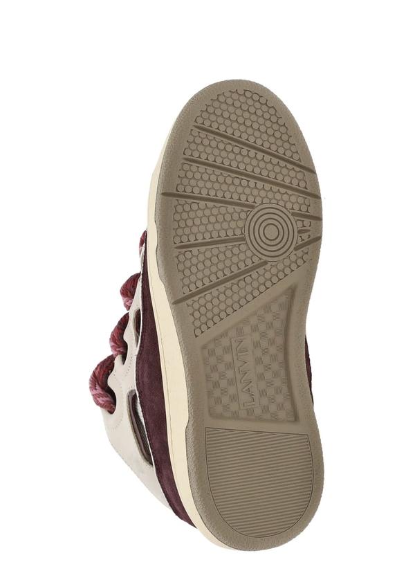 Lanvin Curb Sneakers - Beige