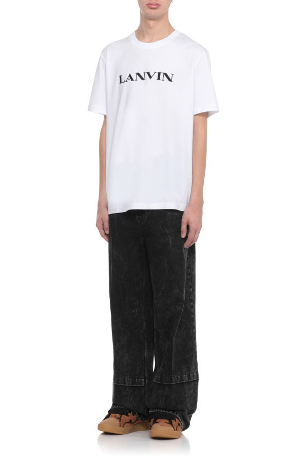Lanvin T-Shirt With Logo - White
