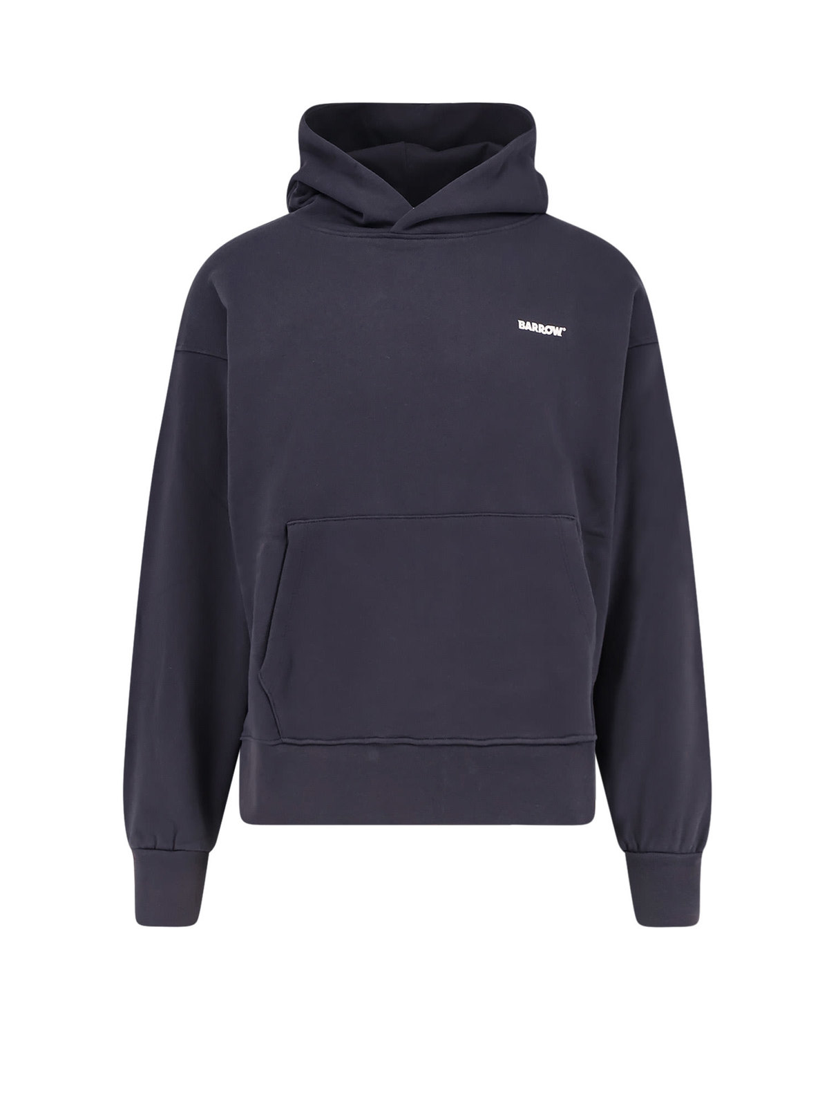 Barrow Cotton Hooded Sweatshirt - Gray - Image 1 of 3