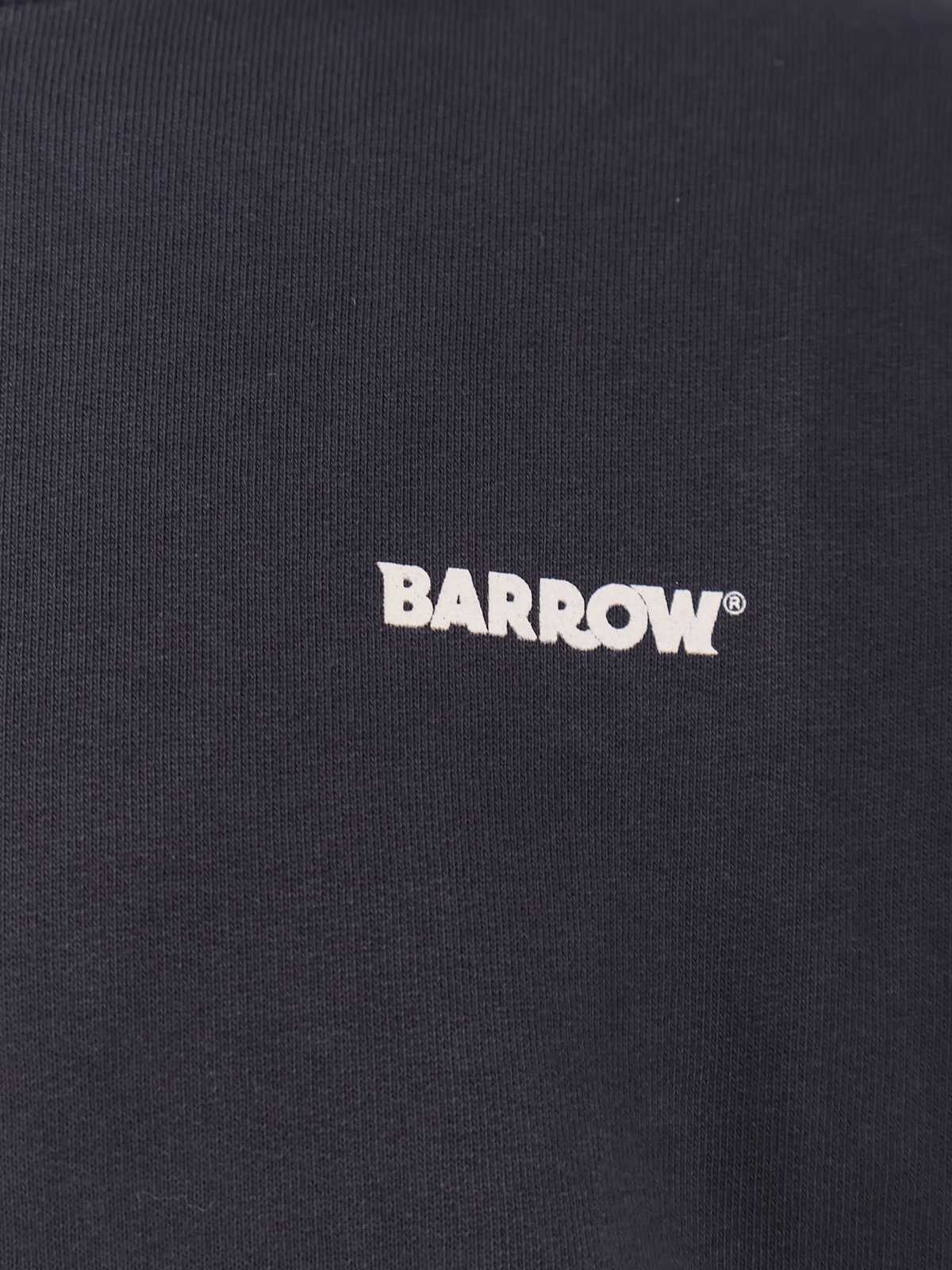 Barrow Cotton Hooded Sweatshirt - Gray - Image 3 of 3