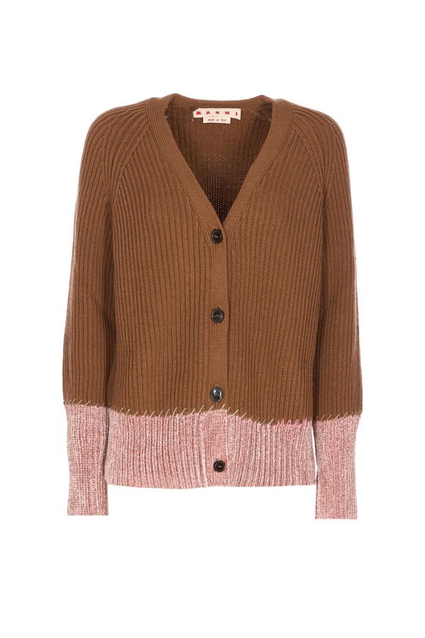 Marni Bicolor Cardigan - Women
