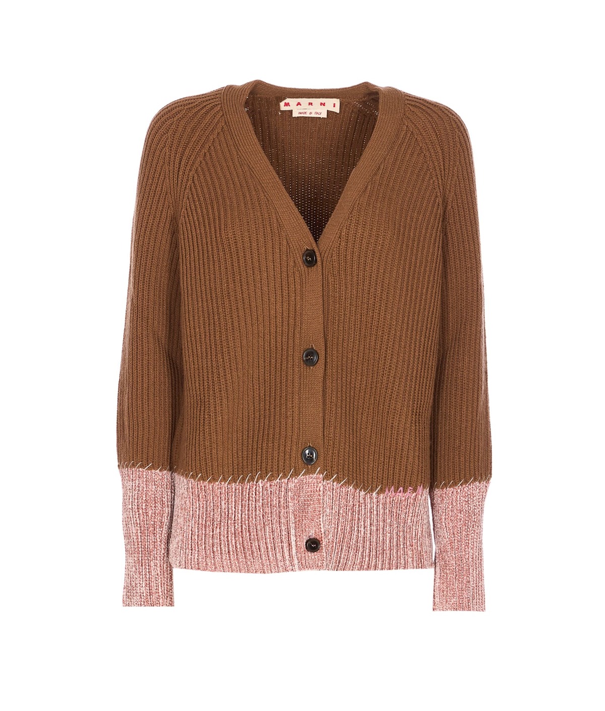 Marni Bicolor Cardigan - Women - Image 1 of 4