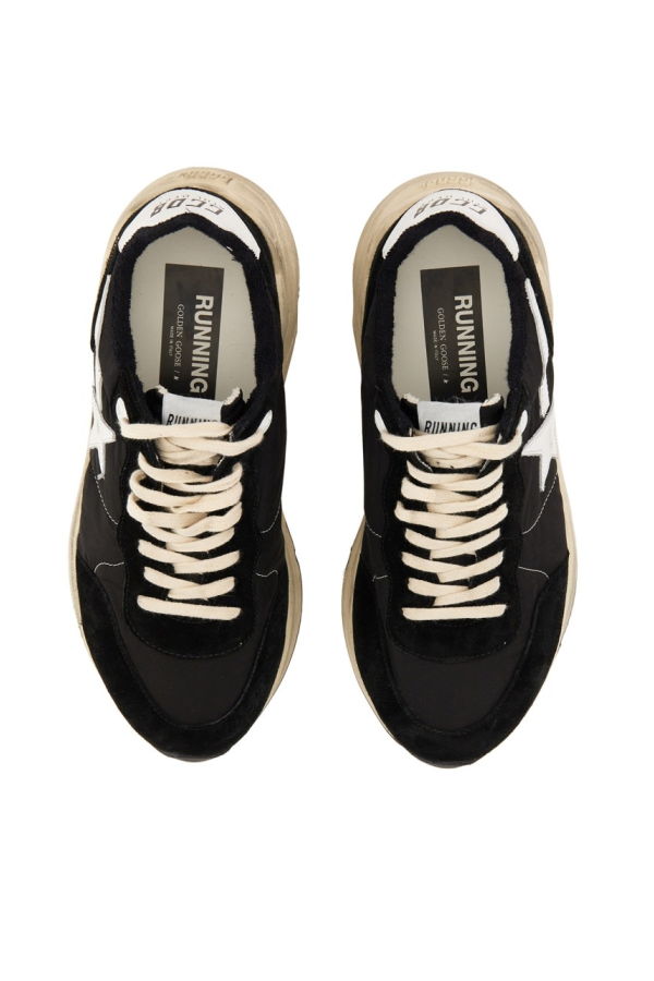 Golden Goose Running Sneakers - Black White