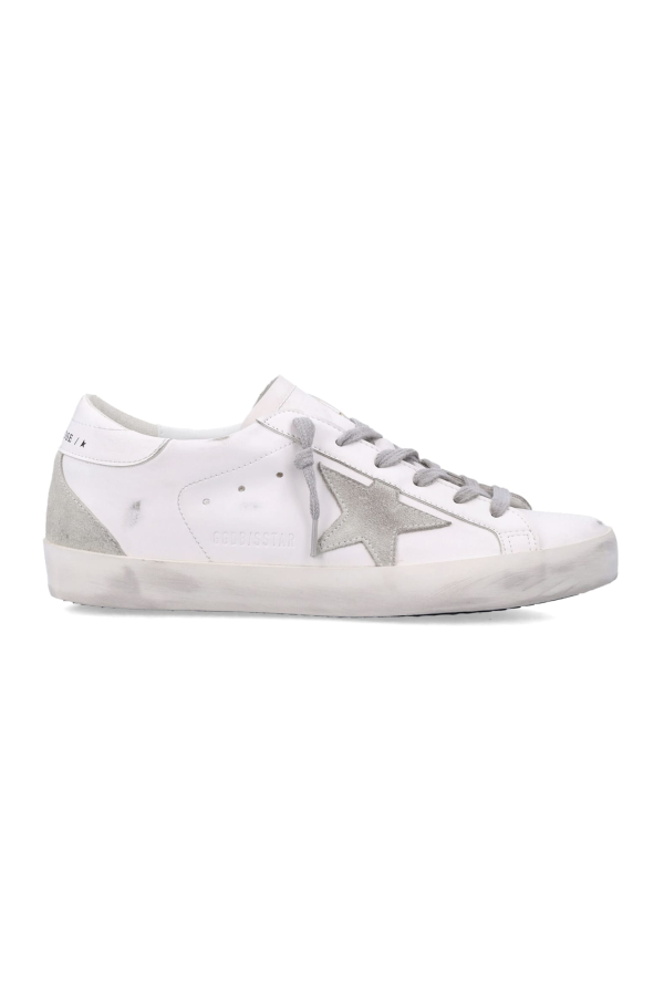 Golden Goose Super-Star Bio White Sneakers - White/Ice