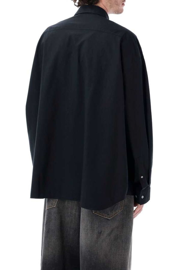 Acne Studios Button-Up Shirt - BLACK GREY