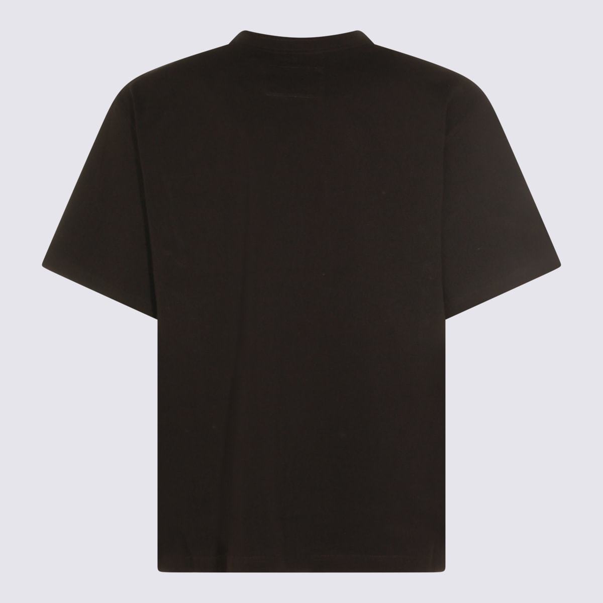 sacai Cotton T-Shirt - Black - Image 2 of 3
