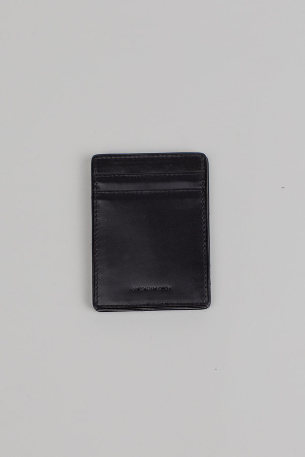 Dries Van Noten Leather Cardholder - Black | Garmentory