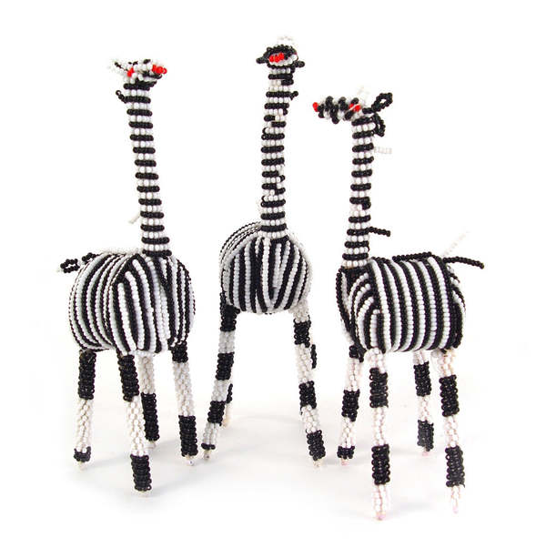 Mbare Small Beaded Zebra