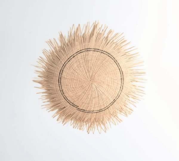 Mbare Sun Circle Wall Decor - Natural