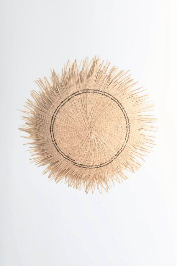 Mbare Sun Circle Wall Decor - Natural