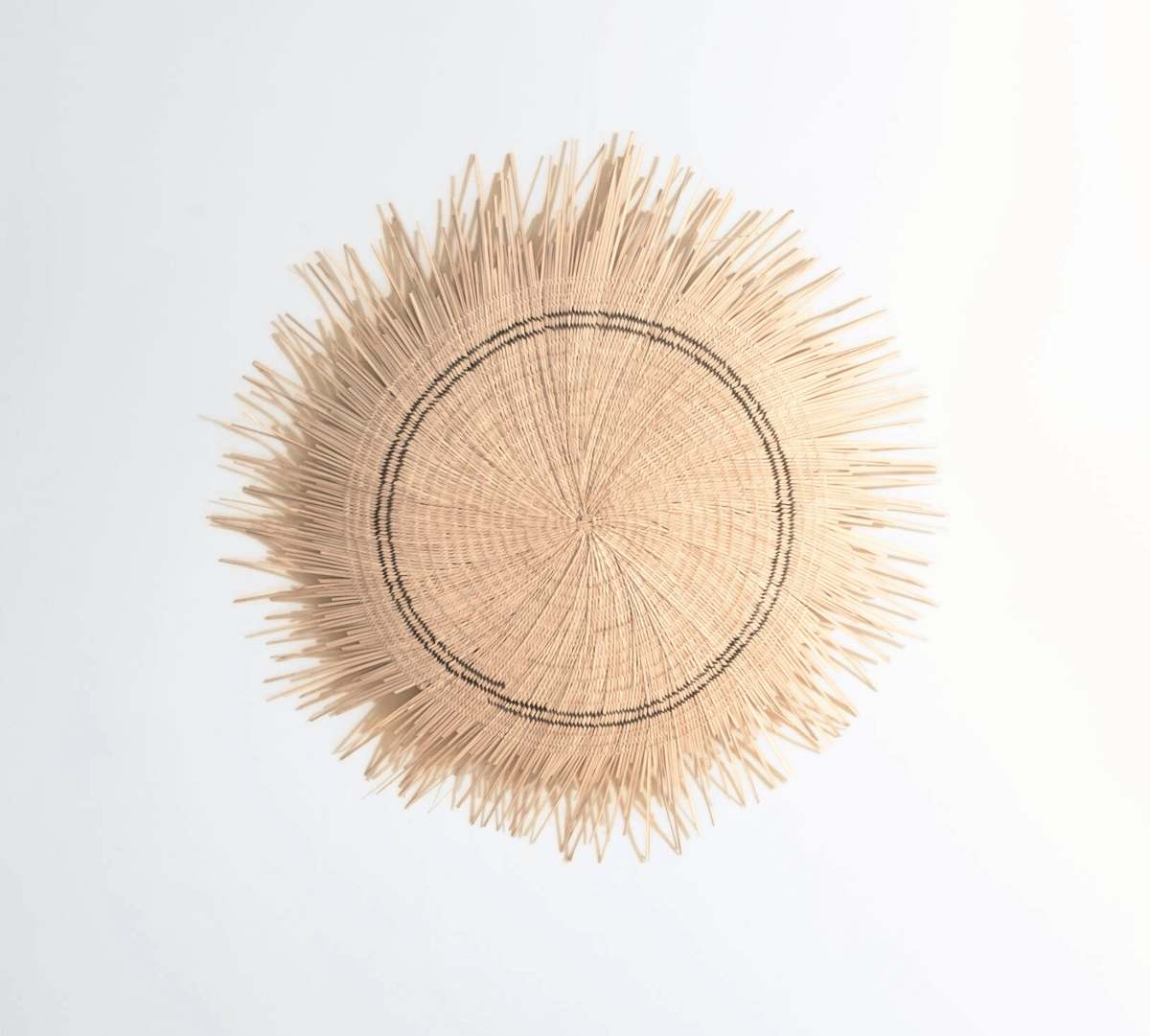 Mbare Sun Circle Wall Decor - Natural - Image 1 of 2