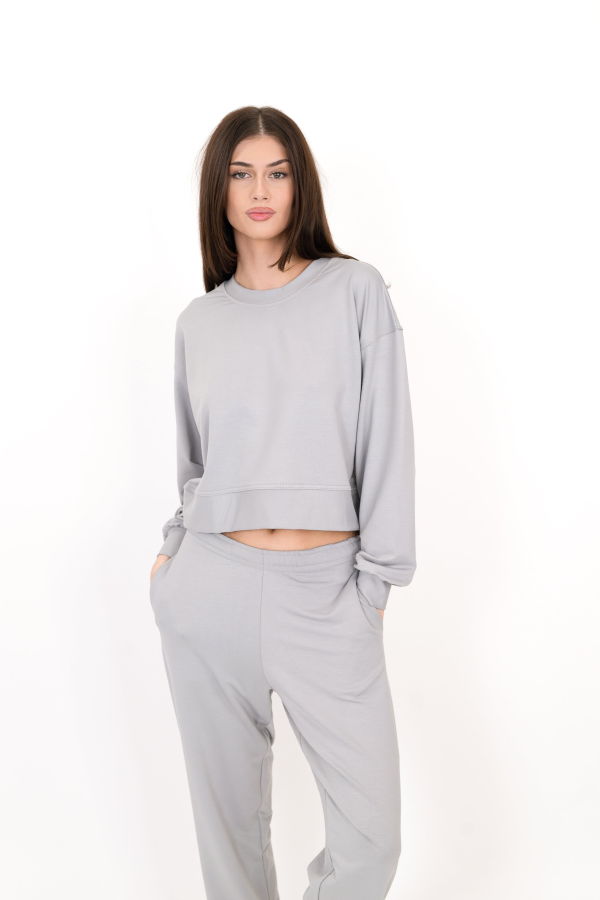 On/off essentials The Solace Crew Neck Pullover Sweater