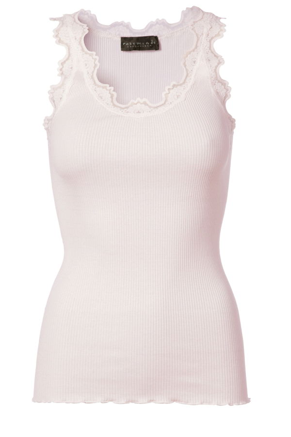 Walk-In Boutique Rosemunde Lace Basic Camisole - Pale Pink