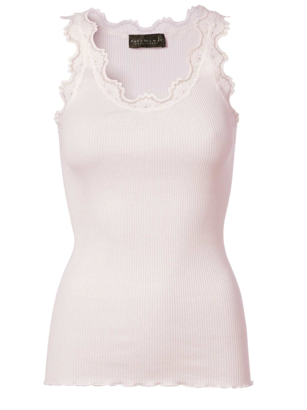 Walk-In Boutique Rosemunde Lace Basic Camisole - Pale Pink - Image 1 of 2