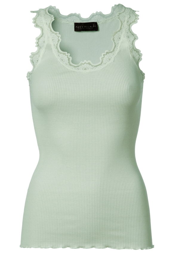 Walk-In Boutique Rosemunde Silk Lace Camisole Top