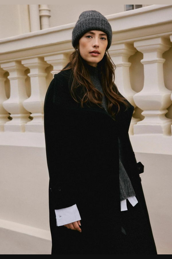 Wol Hide Alpaca Blend Beanie - Dark Gray