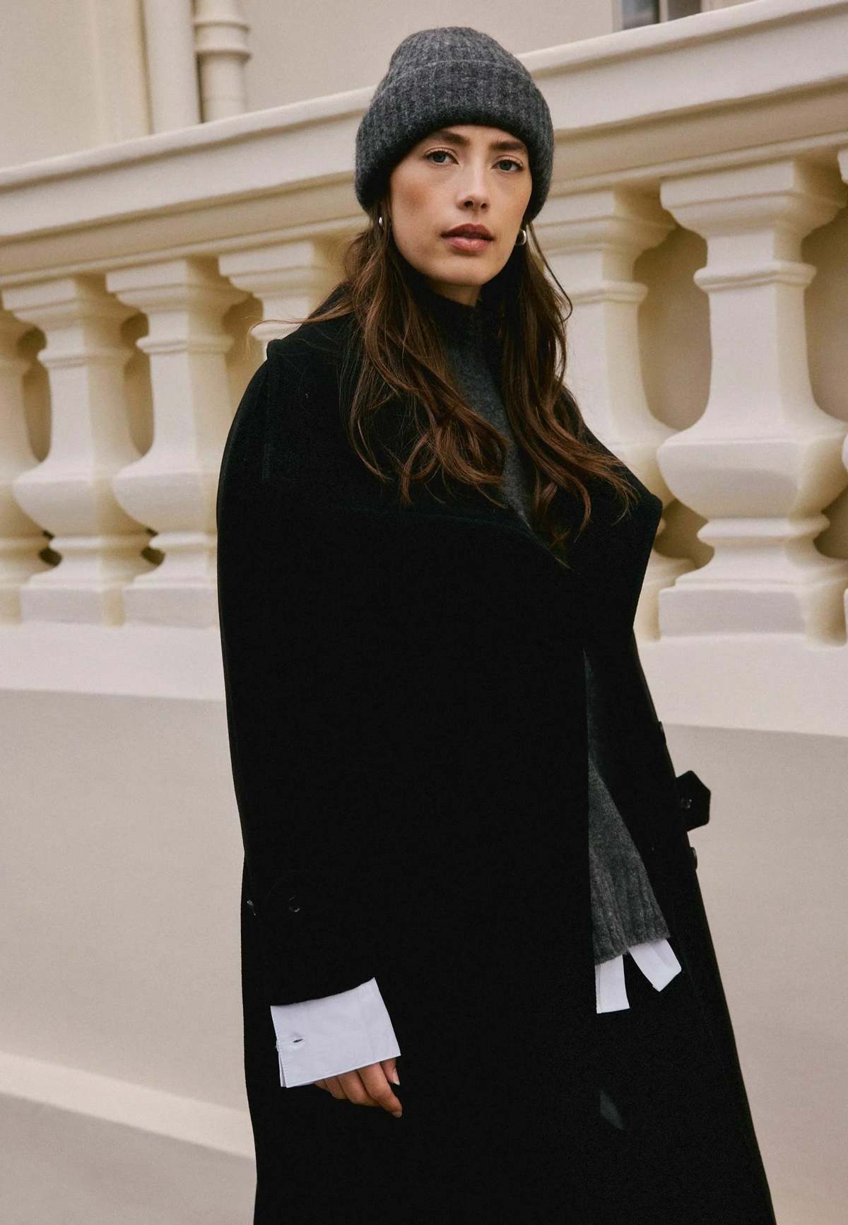 Wol Hide Alpaca Blend Beanie - Dark Gray - Image 1 of 3