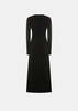 The Row Mavy Dress - Black - Thumbnail 2