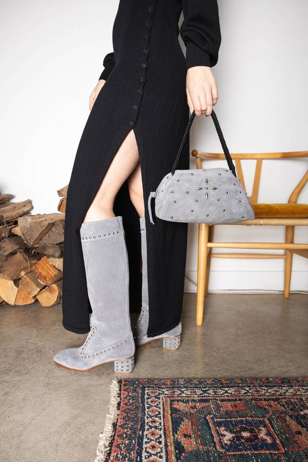 Maryam Nassir Zadeh Kiki Boots - Stone Maryam Nassir Zadeh Kiki Boots - Stone