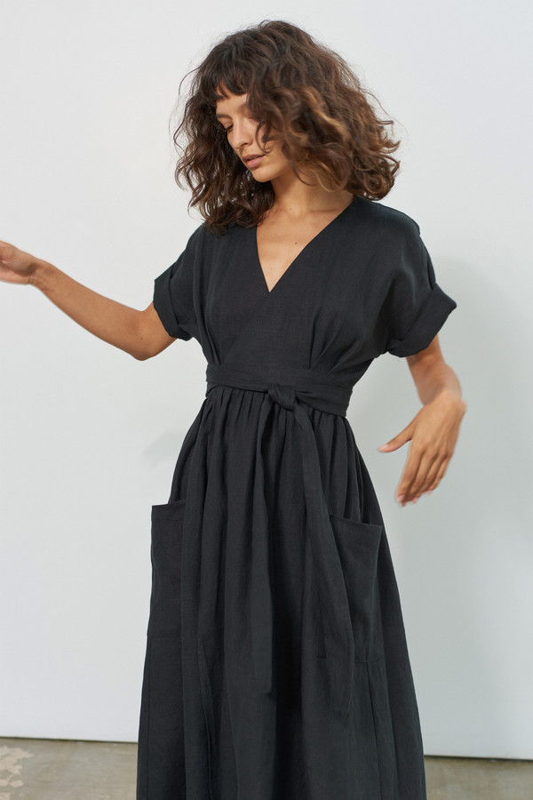 Mara Hoffman Ingrid Dress - Black Mara Hoffman Ingrid Dress - Black