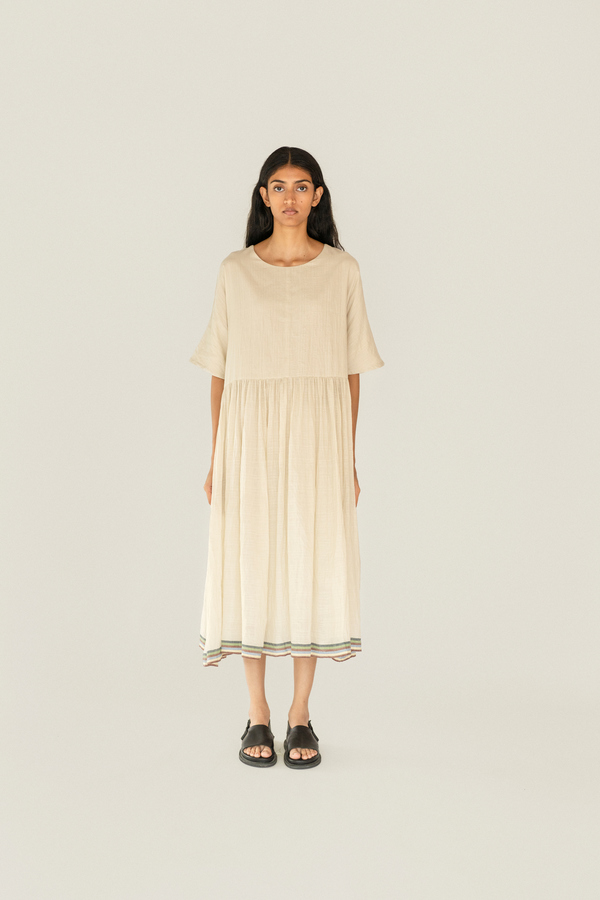 Runaway Bicycle Dora Dress - Alabaster Runaway Bicycle Dora Dress - Alabaster
