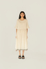 Runaway Bicycle Dora Dress - Alabaster - Thumbnail 1