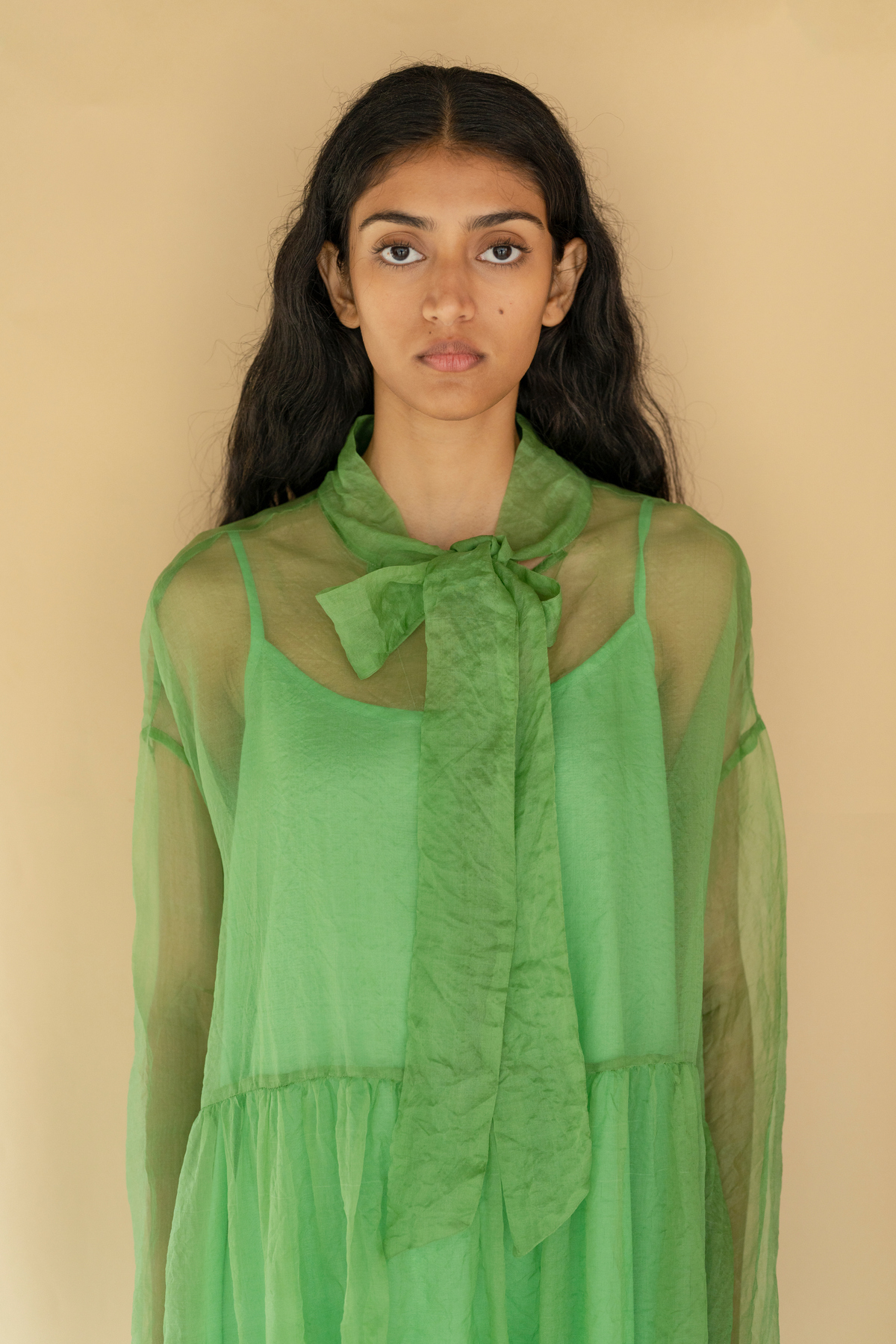 Runaway Bicycle Aouli Dress - Light Green - Image 2 of 4