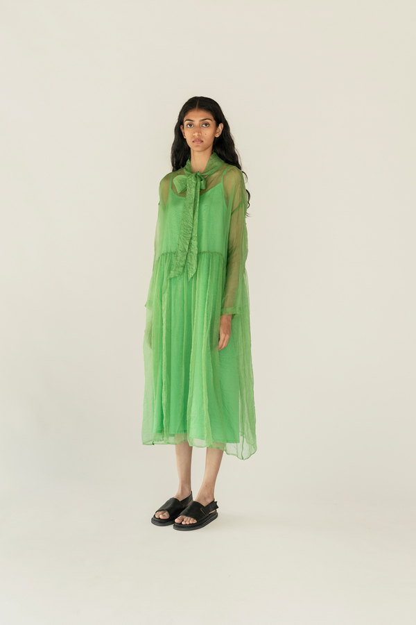 Runaway Bicycle Aouli Dress - Light Green Runaway Bicycle Aouli Dress - Light Green