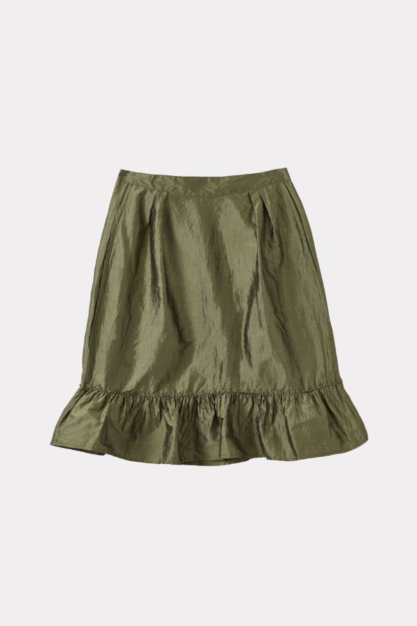 KIDS Caramel Janine Silk Skirt