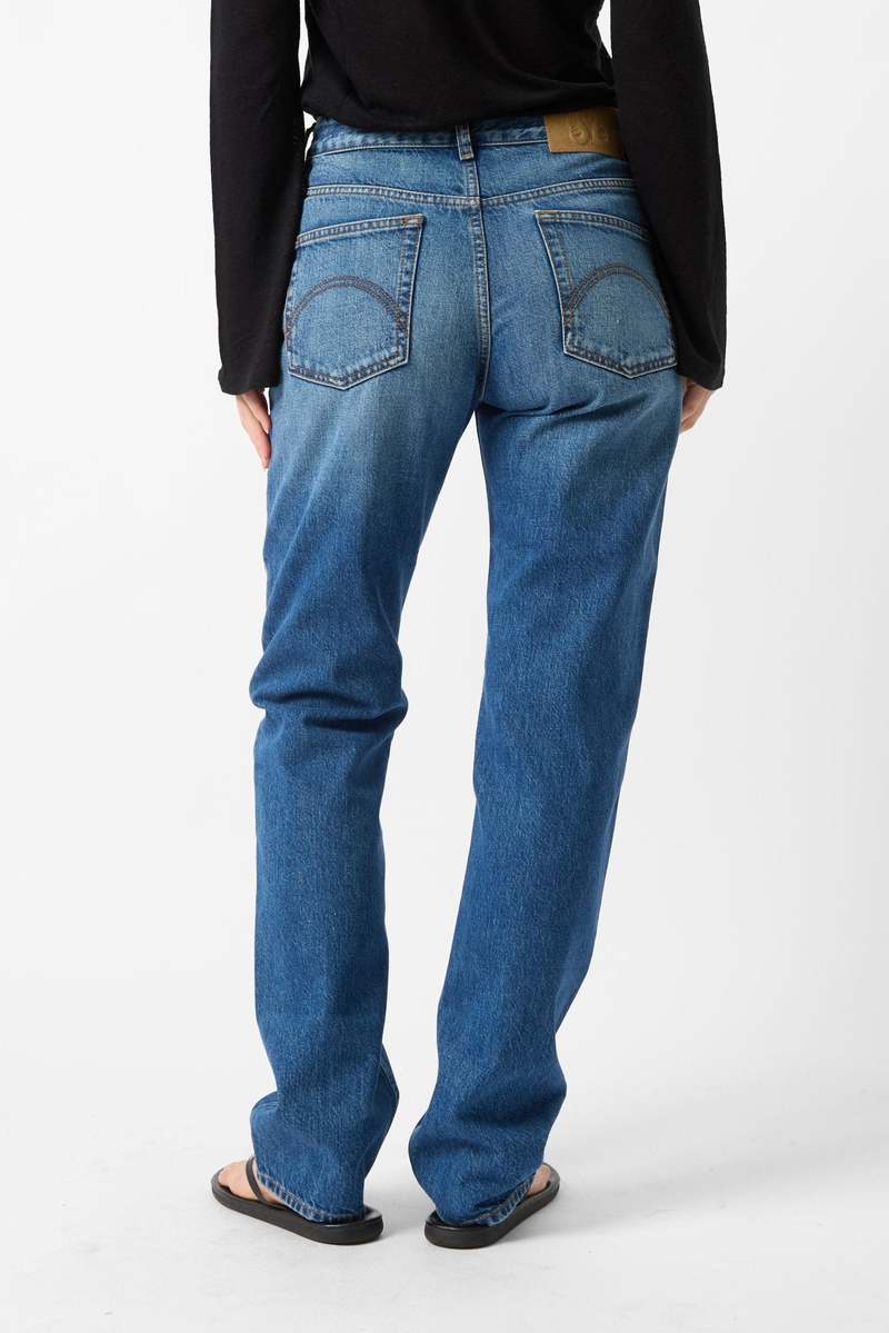 Blaz Milano Nariida Paso Denim Straight Jeans - Blue