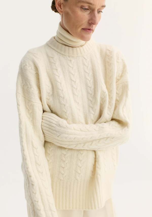 Rhe Cable Knit Jumper