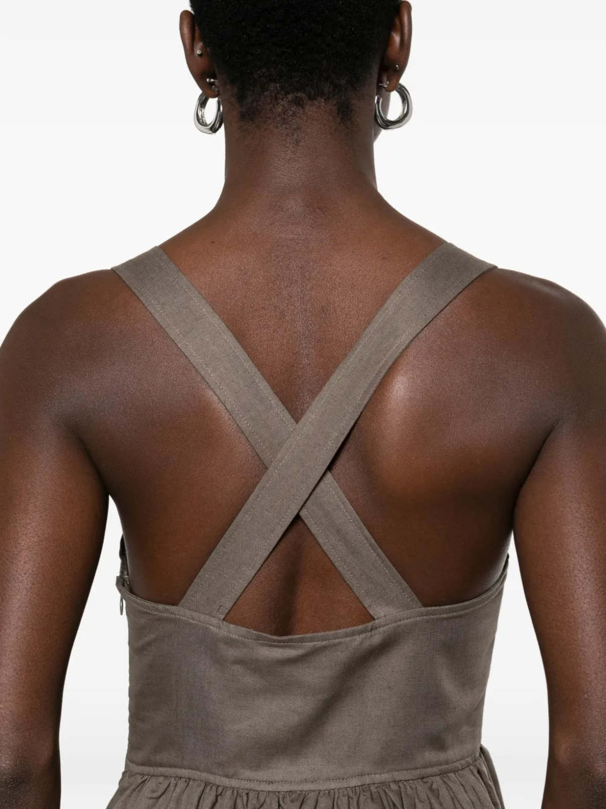 Matteau Crossback Linen Dress - Myrtle - Image 5 of 5