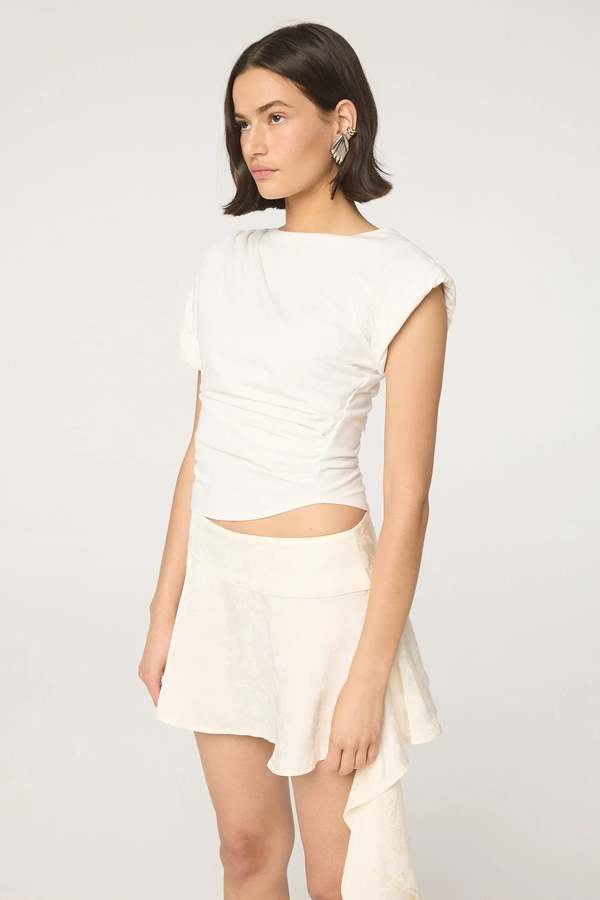 Line by K Francine T-Shirt - Vanilla