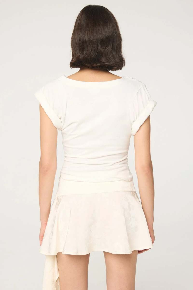 Line by K Francine T-Shirt - Vanilla