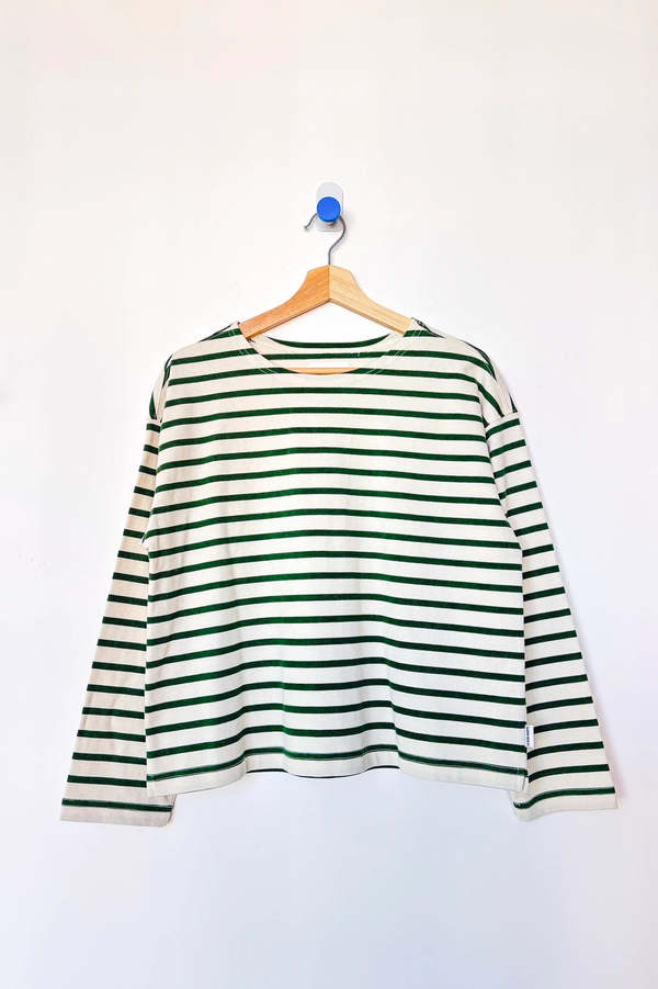 Le Bon Shoppe Sailor Top - Pine Stripe