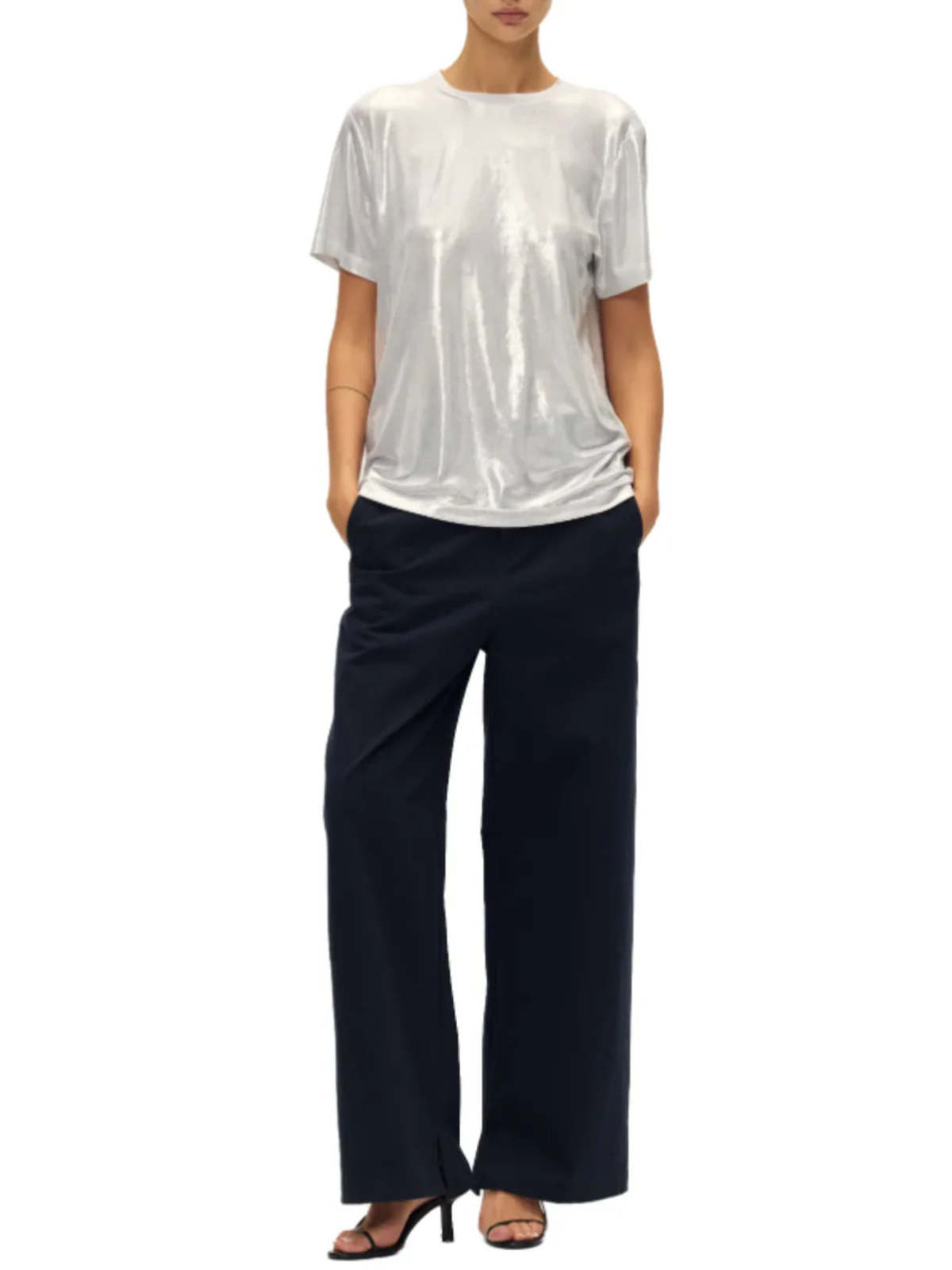 elodie Aiden Top - Silver - Image 1 of 3