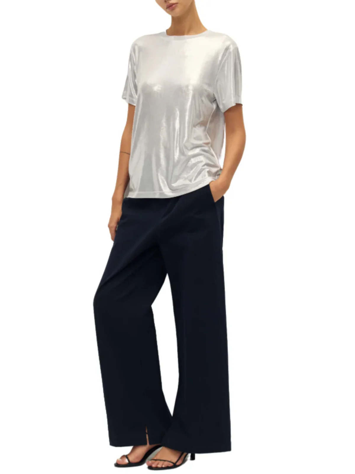 elodie Aiden Top - Silver - Image 2 of 3