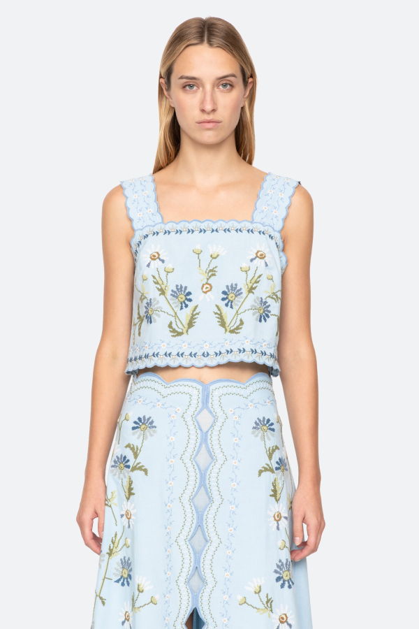Sea NY Audra Top - Blue