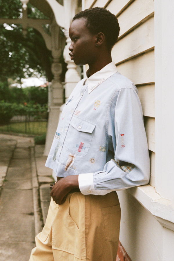 Sea NY Claira L/S Shirt - Blue