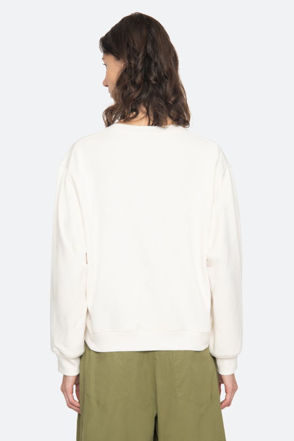 Sea NY Claira Sweatshirt - Cream