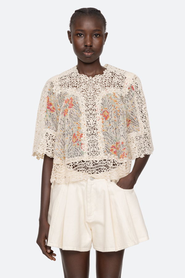 Sea NY Luisa Top - Cream