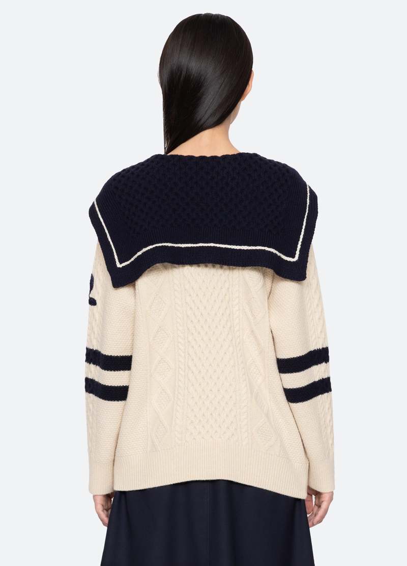 Sea NY Maren Cardigan - Cream