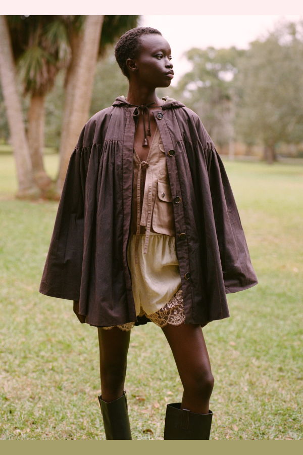 Sea NY Quentin Poncho - Brown