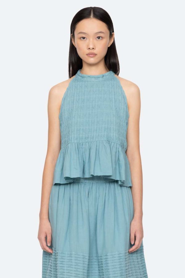 Sea NY Violet Tank - Blue