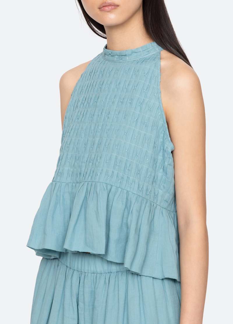 Sea NY Violet Tank - Blue