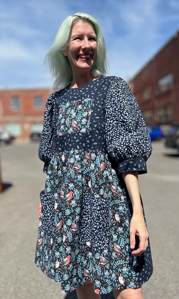 Birds of North America Fairywren Dress - Nest Friends