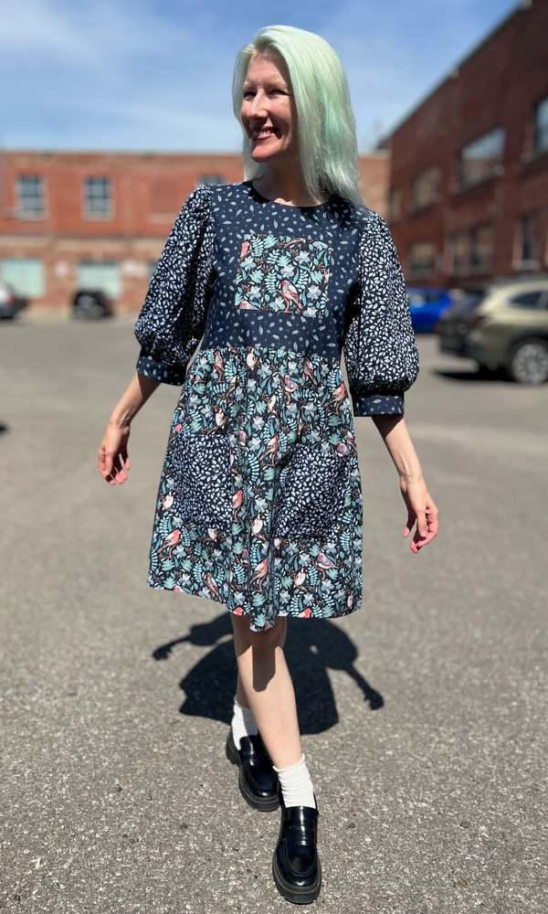 Birds of North America Fairywren Dress - Nest Friends