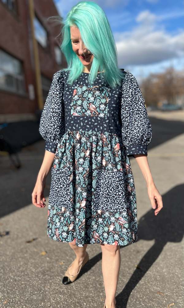 Birds of North America Fairywren Dress - Nest Friends