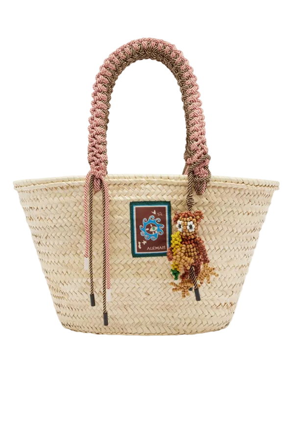 ALEMAIS Macrame Maxi Basket Bag