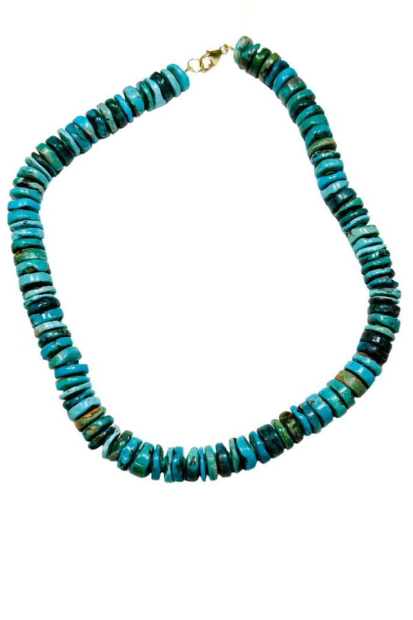 Theodosia Statement Necklace - Turquoise
